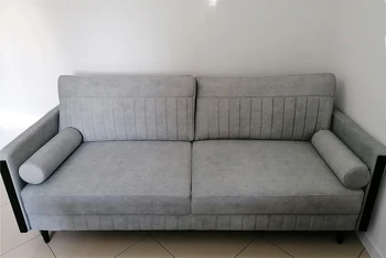 Zdjęcie autorstwa: HENRYK, ŁĘKA OPATOWSKA, Opinia:Bardzo wygodna i elegancka sofa. Sami wybraliśmy sobie tkaninę polecaną przez sprzedawcę i nie zawiedliśmy się. Polecamy gorąco.